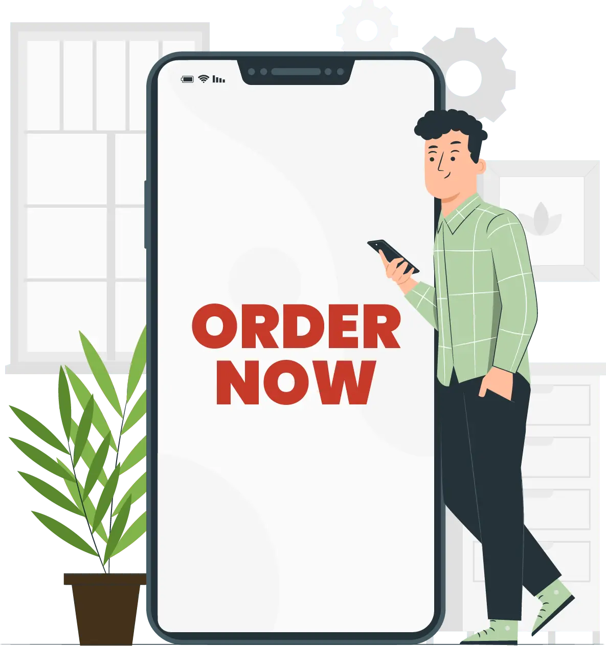 Kingrojshawarma Glasgow app mockup