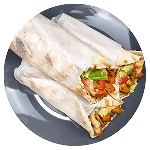 Kingrojshawarma Glasgow Chicken Shawarma Wrap